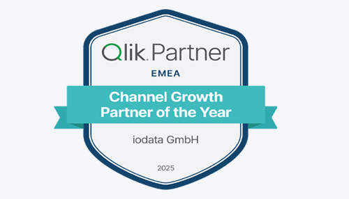 Qlik EMEA Channel Growth Partner of 2025 | iodata