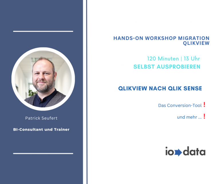 Hands-On Workshop Migration QlikView zu Qlik Sense
